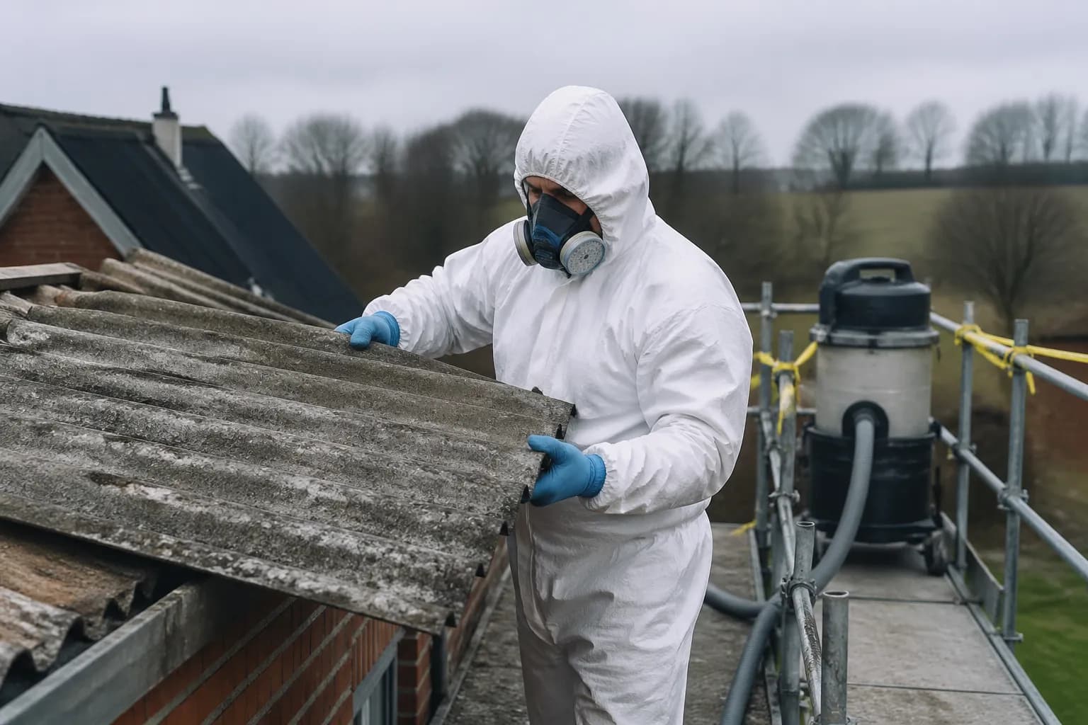 Nye regler kræver fremover autorisation til virksomheder, der nedriver asbestholdigt materiale.