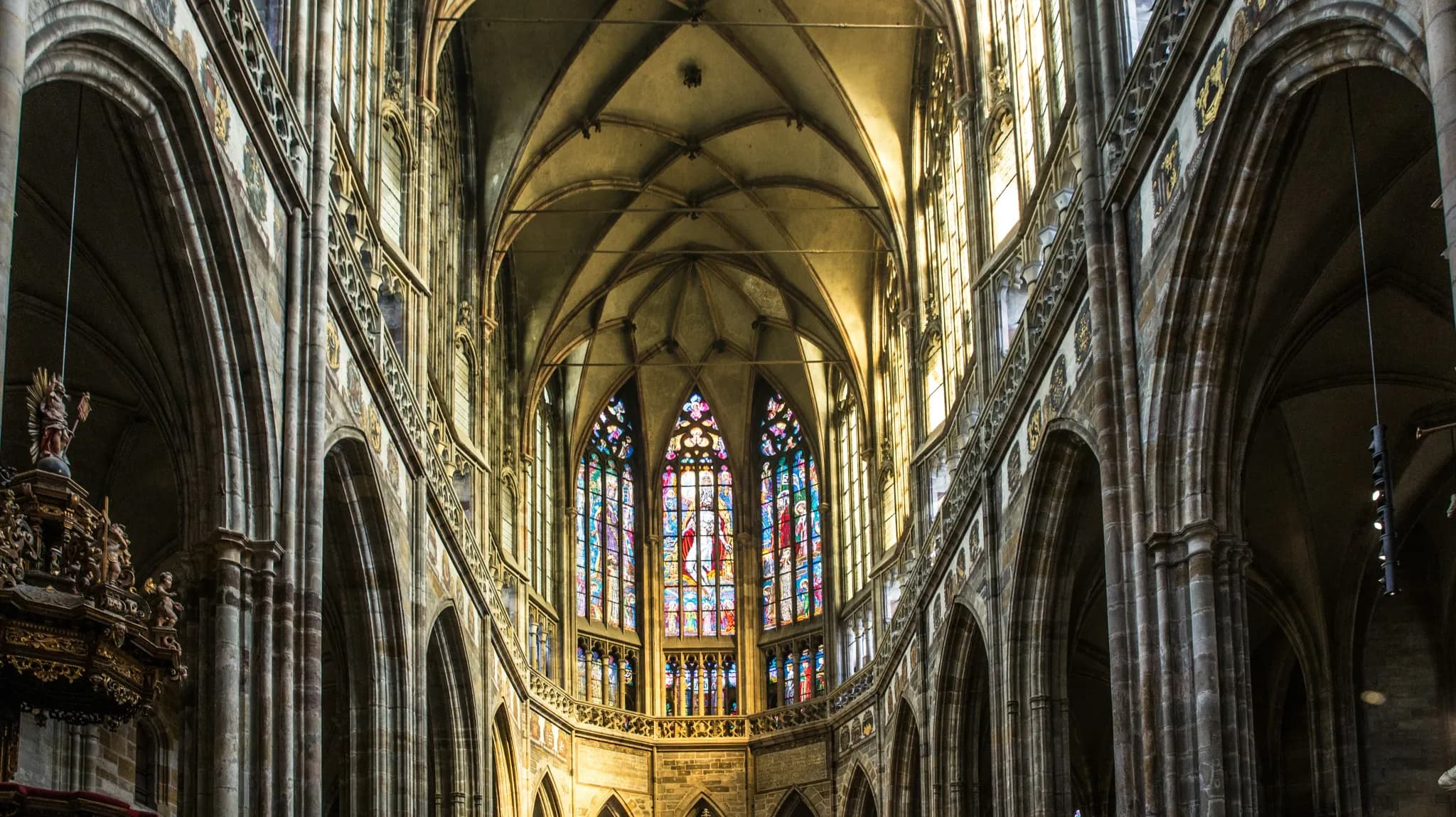gray building interior