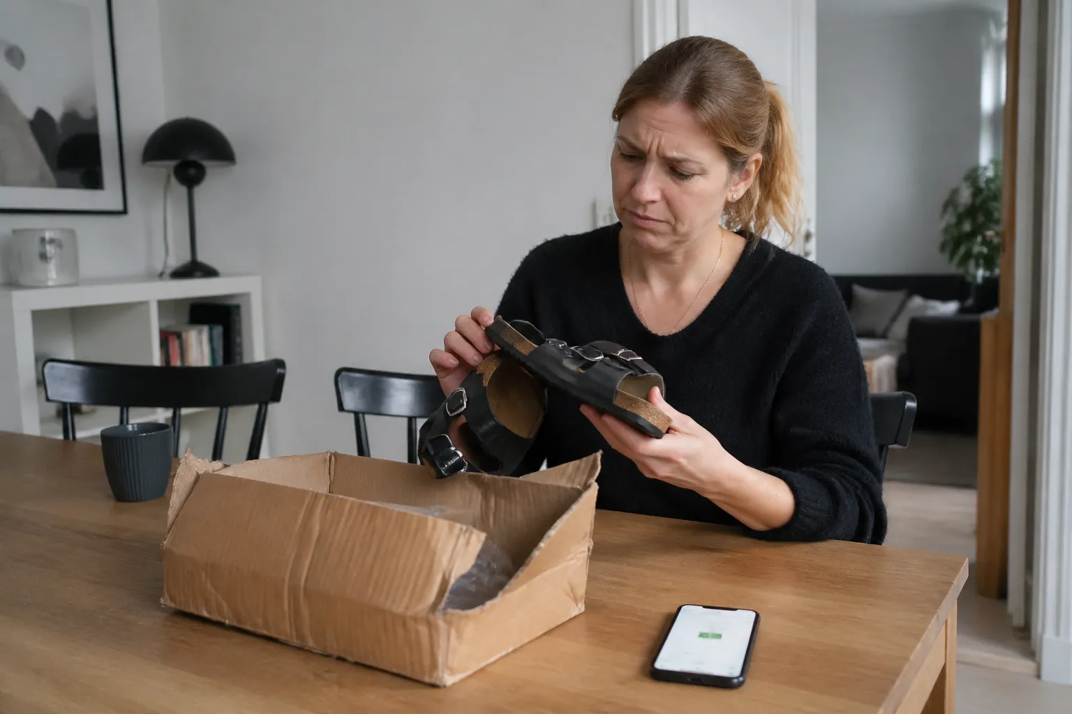 Mathilde fik sine penge tilbage via banken efter at have købt kopivarer på en falsk webshop.