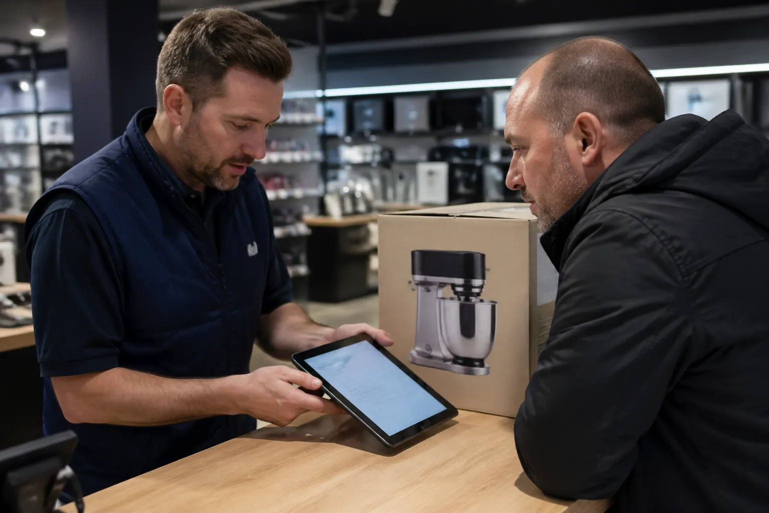 Forbrugerombudsmanden advarer mod elaftaler, der sælges med rabat på andre varer i detailbutikker.