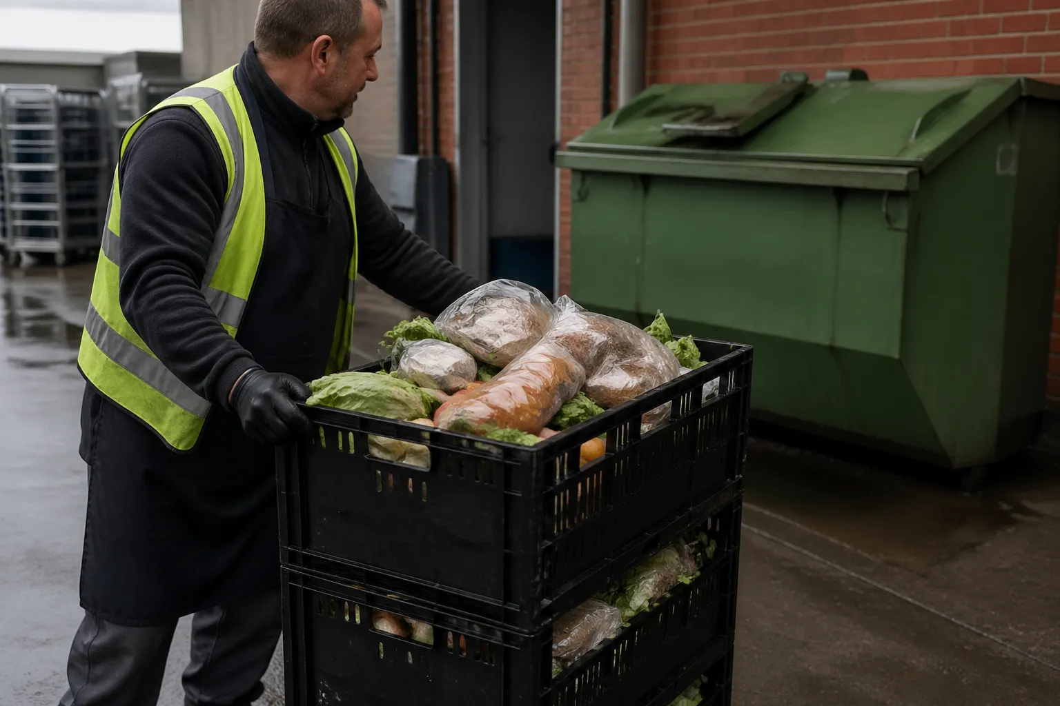En ny kortlægning viser, at den danske detailhandel genererede over 100.000 ton madaffald i 2023.
