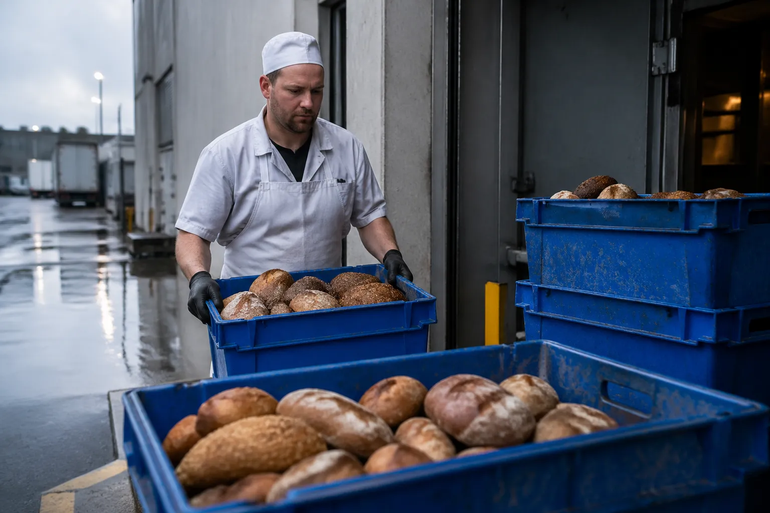 Regelforum foreslår lempeligere regler for genanvendelse af brødrester til foder for at mindske madspild.