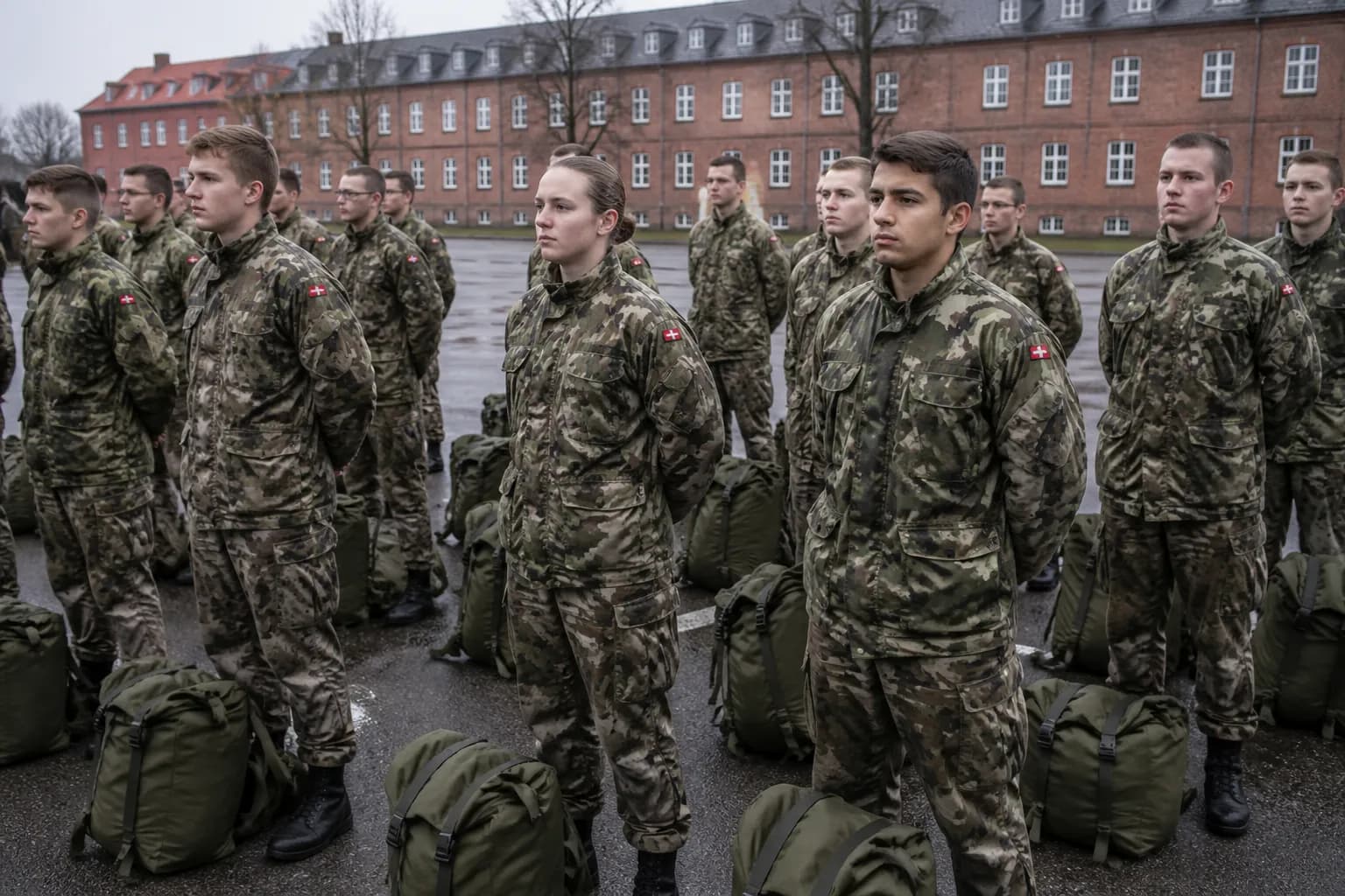 Regeringen vil styrke Forsvaret ved at indføre fuld ligestilling og øge antallet af værnepligtige.