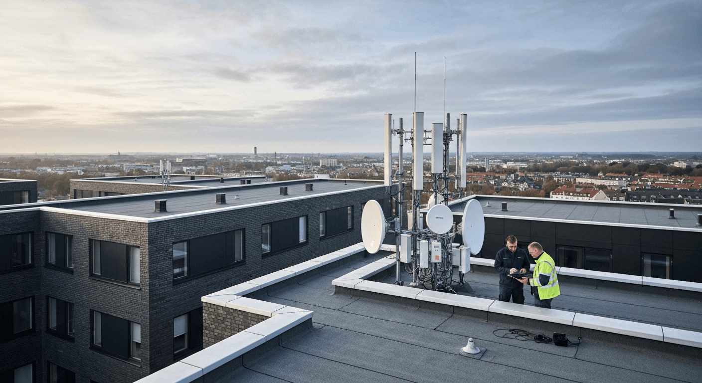 Mobilmaster og tekniske anlæg integreres oftere på private ejendomme.