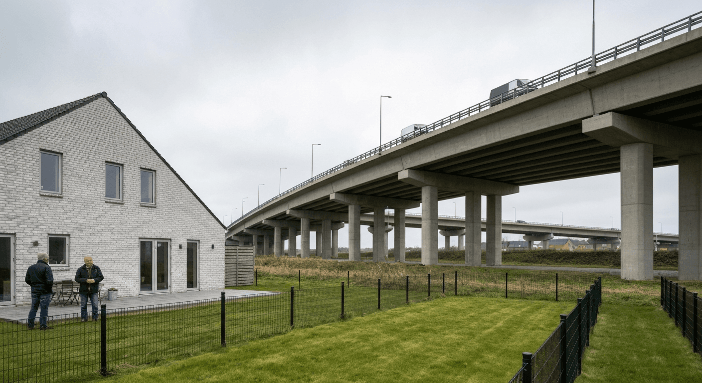 Store anlægsprojekter som motorveje kræver ofte ekspropriation af privat ejendom