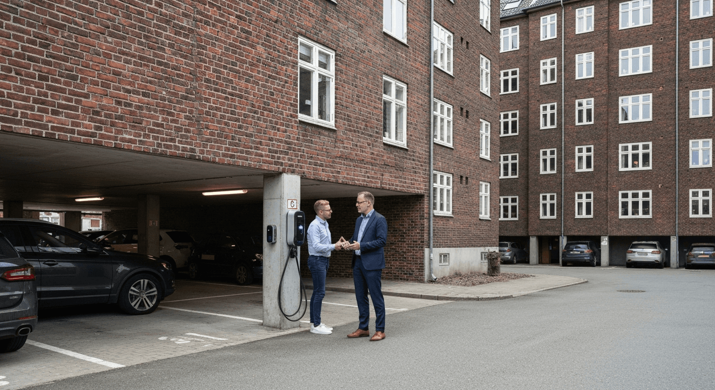 Beboere i etageejendomme får nu ret til at opsætte ladestandere til elbiler
