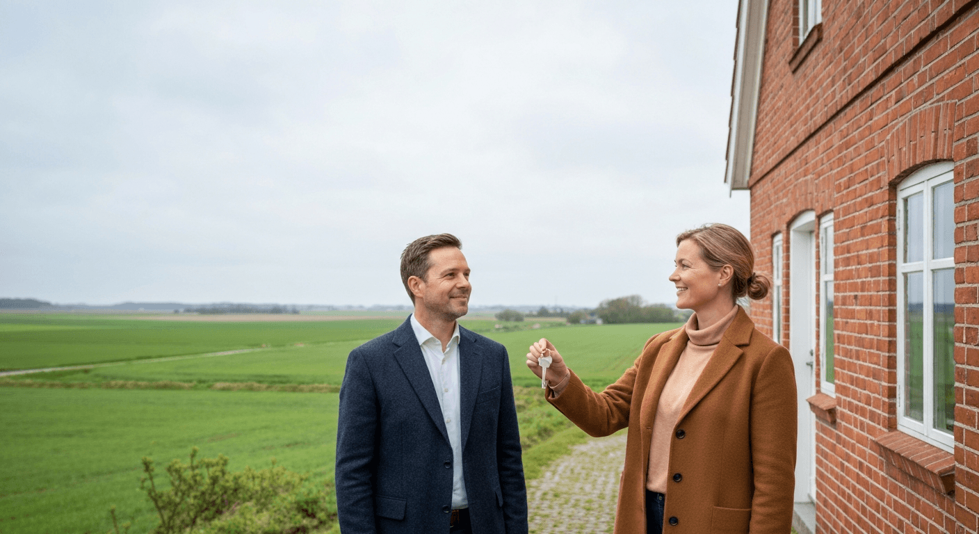 Statsgarantien skal sikre bedre muligheder for boligkøb i landdistrikterne.