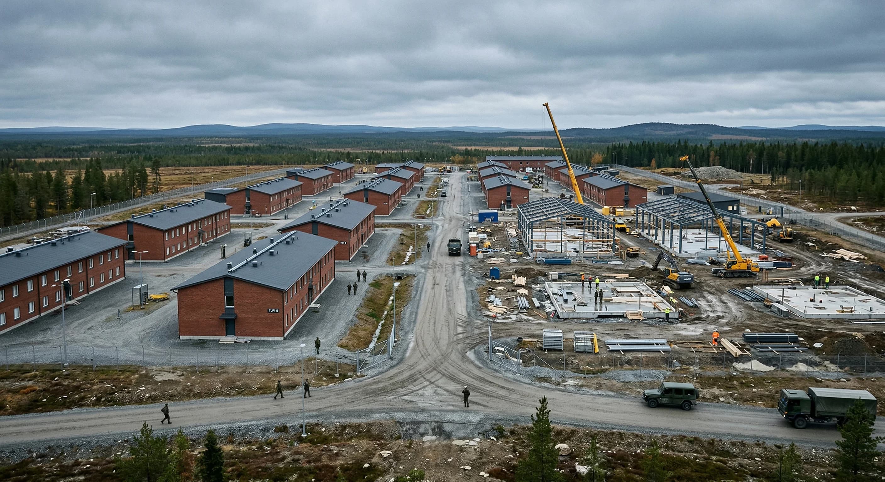 Forsvaret iværksætter store byggeprojekter på danske kaserner