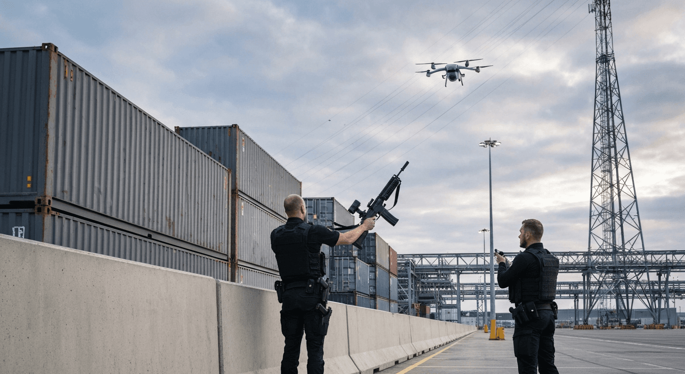 Myndighederne får nye beføjelser til at neutralisere droner nær kritisk infrastruktur