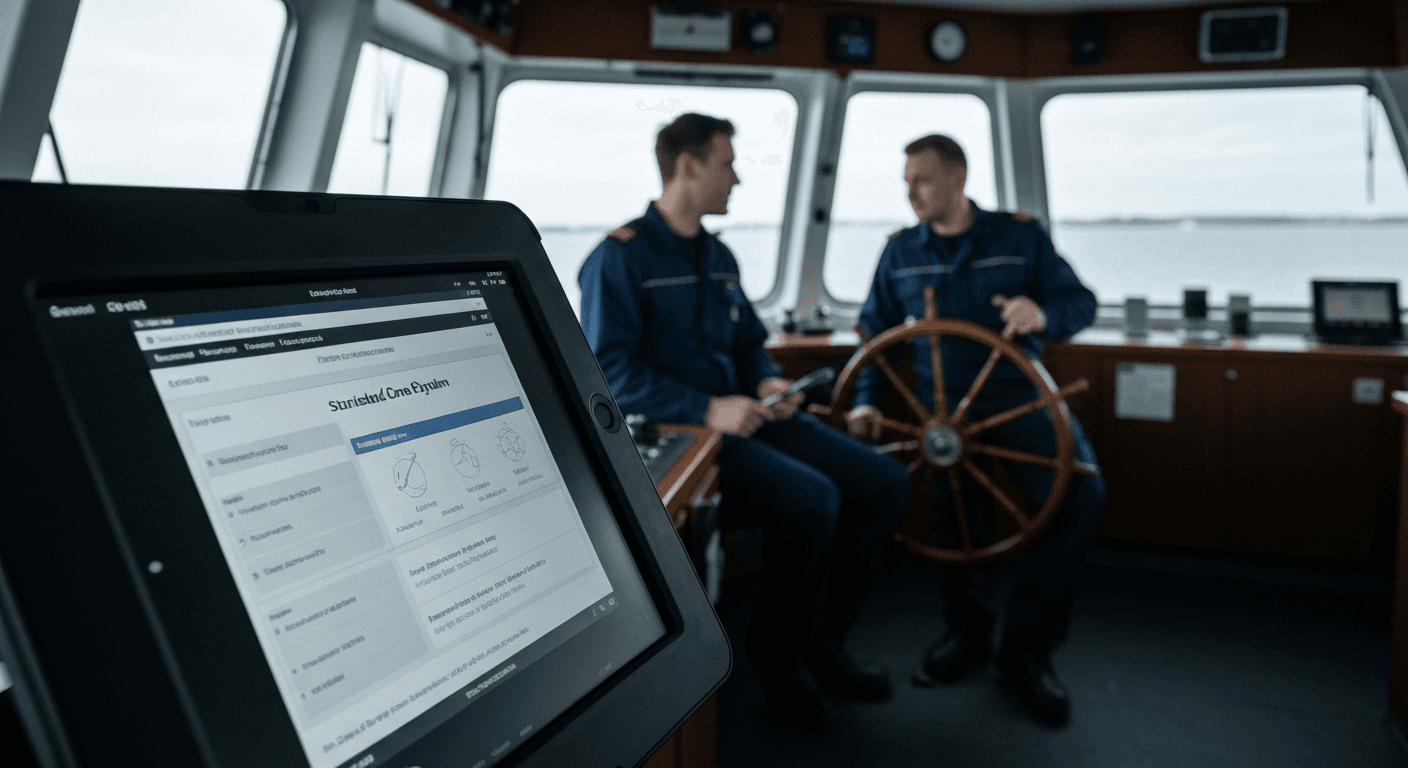 Digitale systemer ombord på skibe skal sikre korrekt registrering af besætningsdata