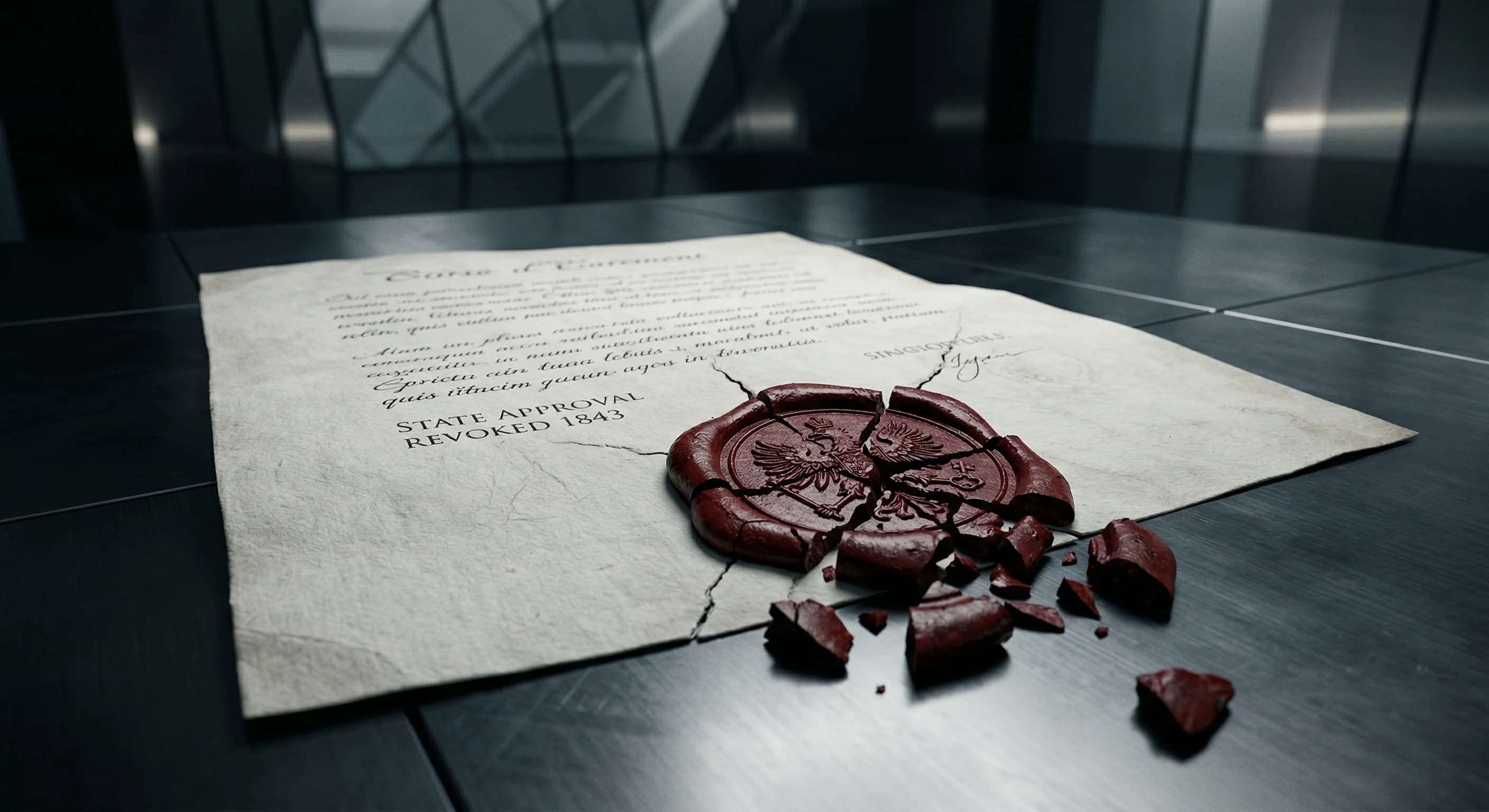 Bankdokumenter og officiel styrelsesafgørelse.