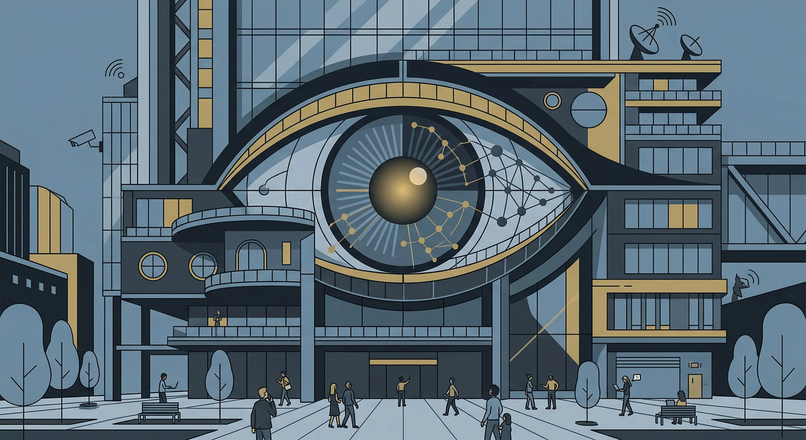 Illustration af elektronisk overvågningsdata