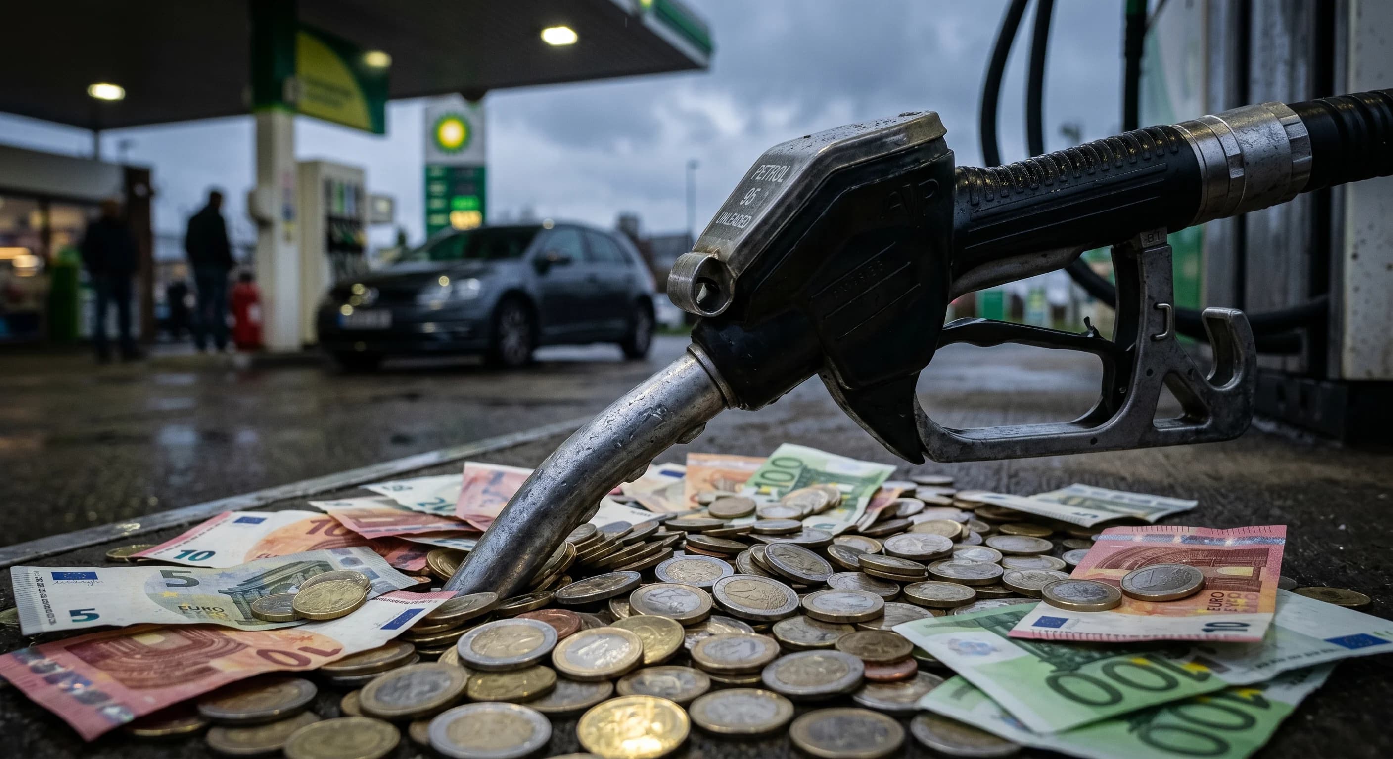 Dansk Folkeparti foreslår at sænke brændstofafgifterne til EU's minimumssatser.