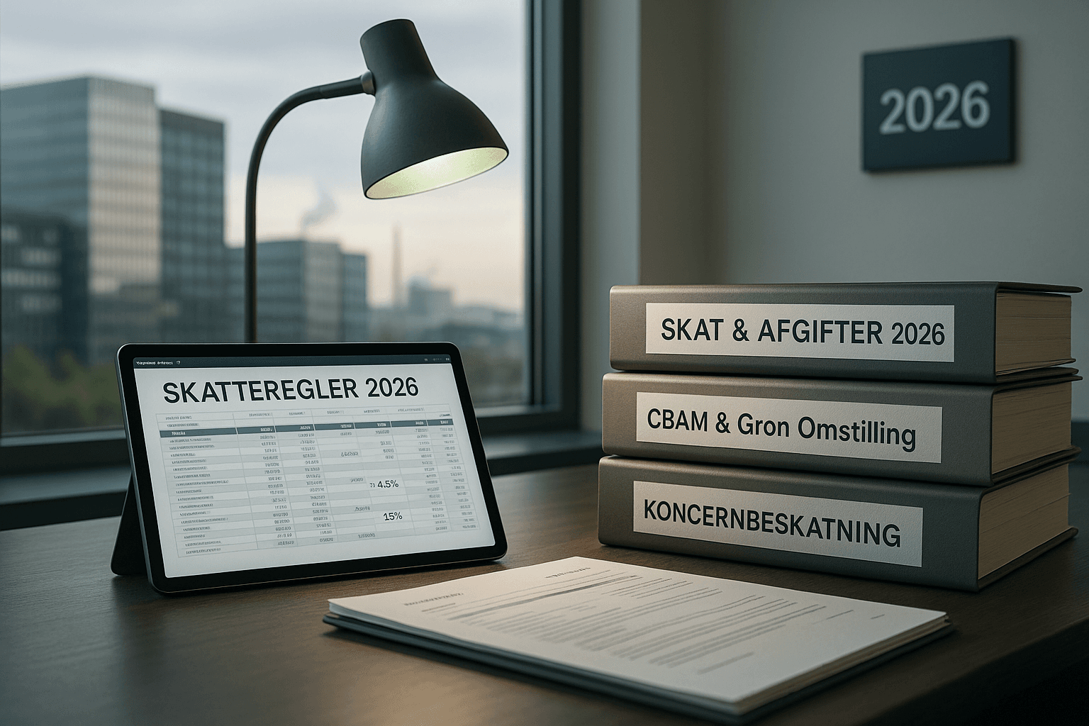 Nye skatteregler og afgifter 2026 overblik over satser og administrative ændringer