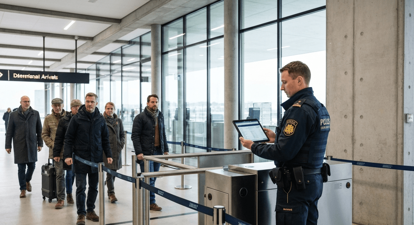 Indrejsende til Grønland møder nu skærpede krav om passageroplysninger for at styrke grænsekontrollen.