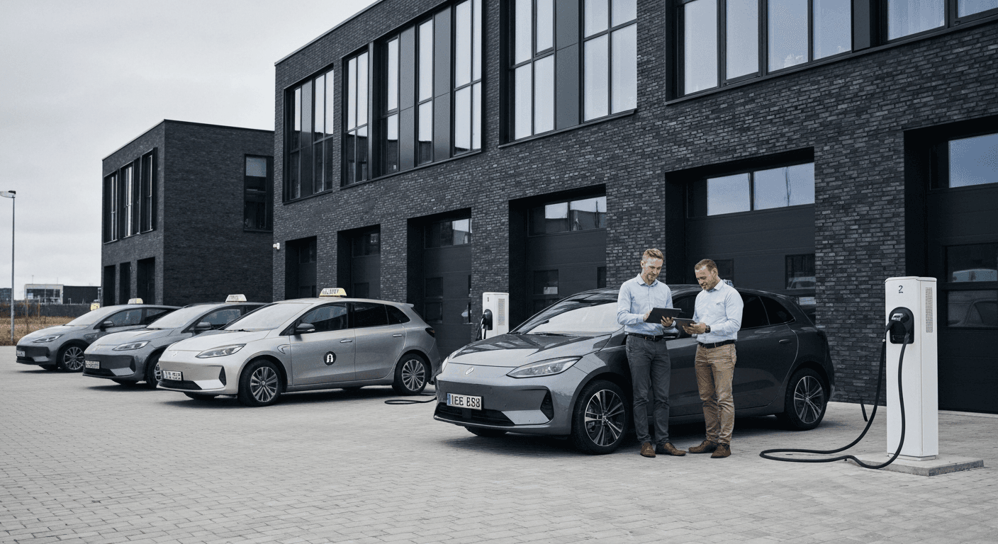 Erhvervslivet får forlænget afgiftsro til omstilling af vognparken til el.