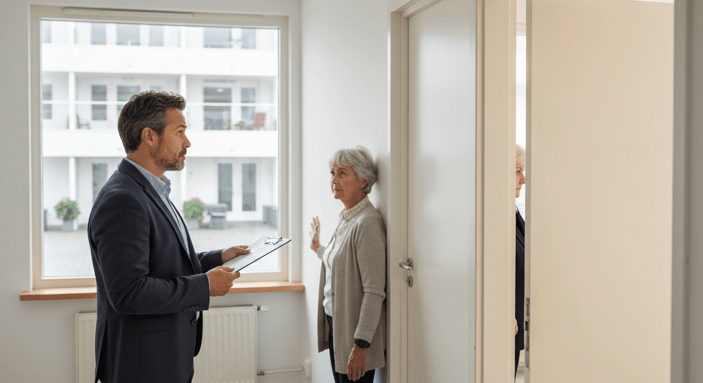 Korrekt indkaldelse og gyldig fuldmagt er afgørende for udlejers krav ved flyttesyn.