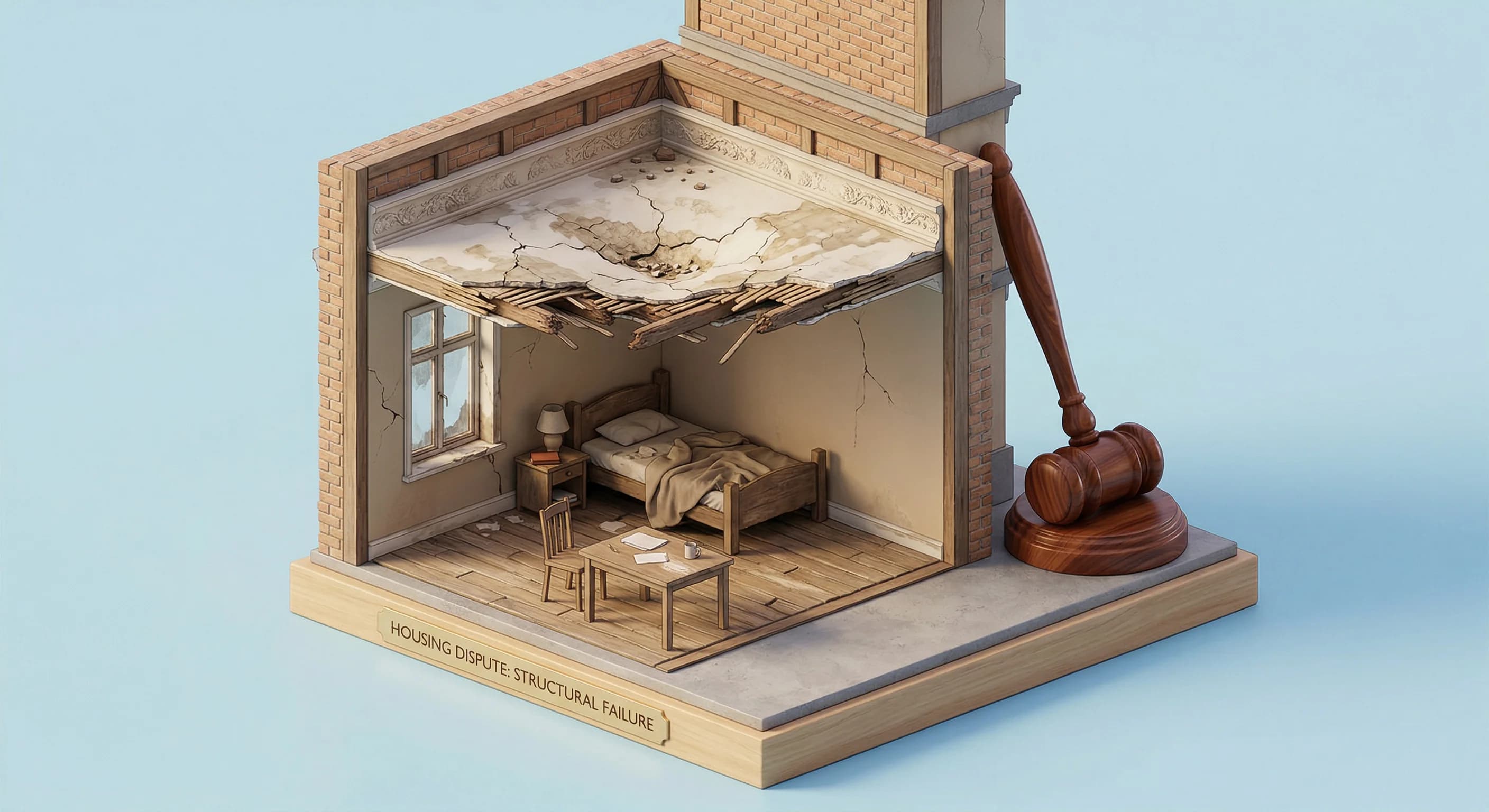 Huslejenævnet afviser loftreparation via indvendig vedligeholdelseskonto