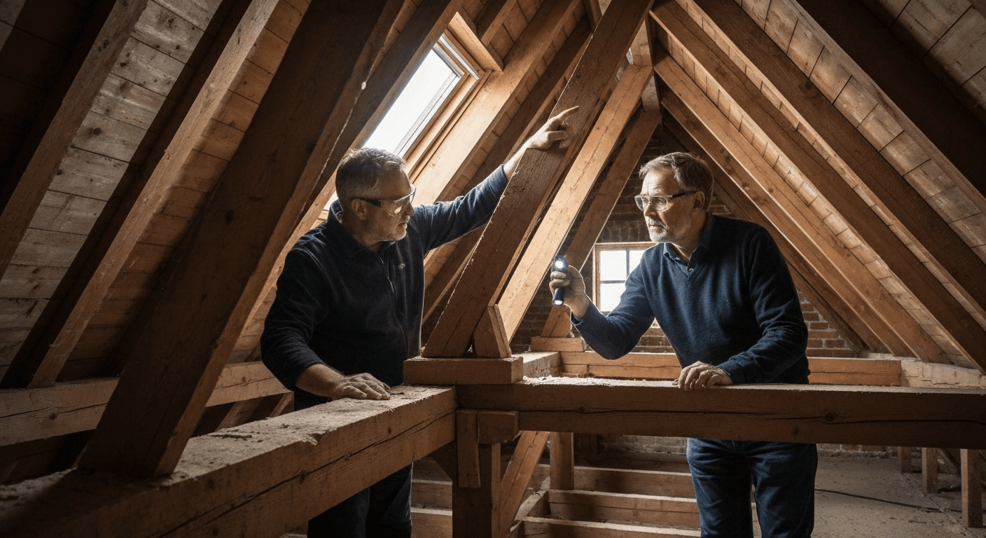 Bygningssagkyndige vurderer skader og risici frem for kosmetiske forhold ved hushandler