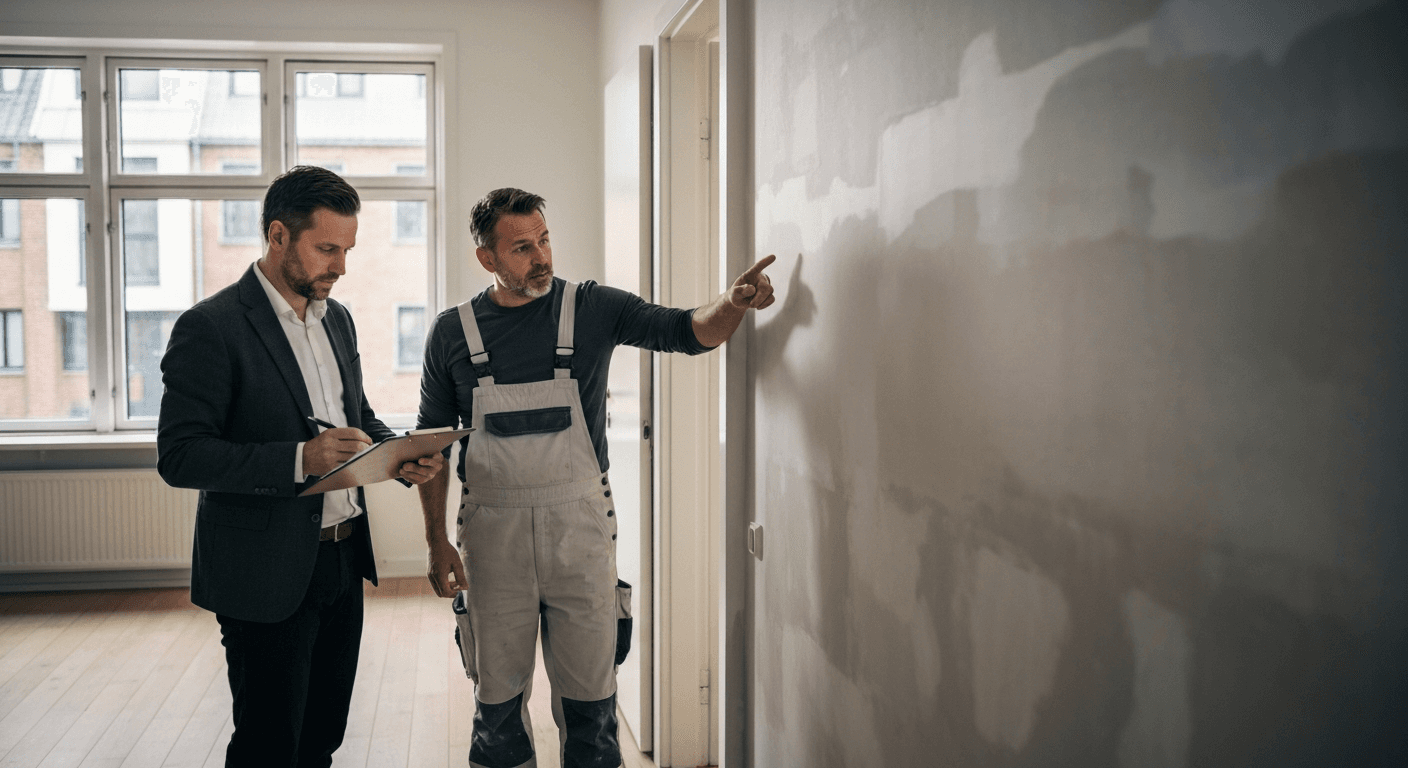 Udlejere skal sikre korrekt dokumentation af udgifter ved lejers fraflytning