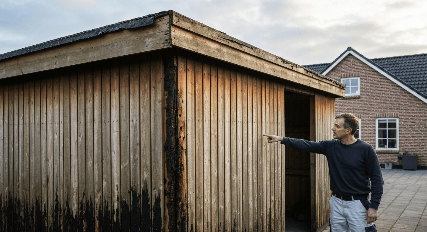 Udlejer har pligten til at vedligeholde faste udendørs bygninger som carporte og skure