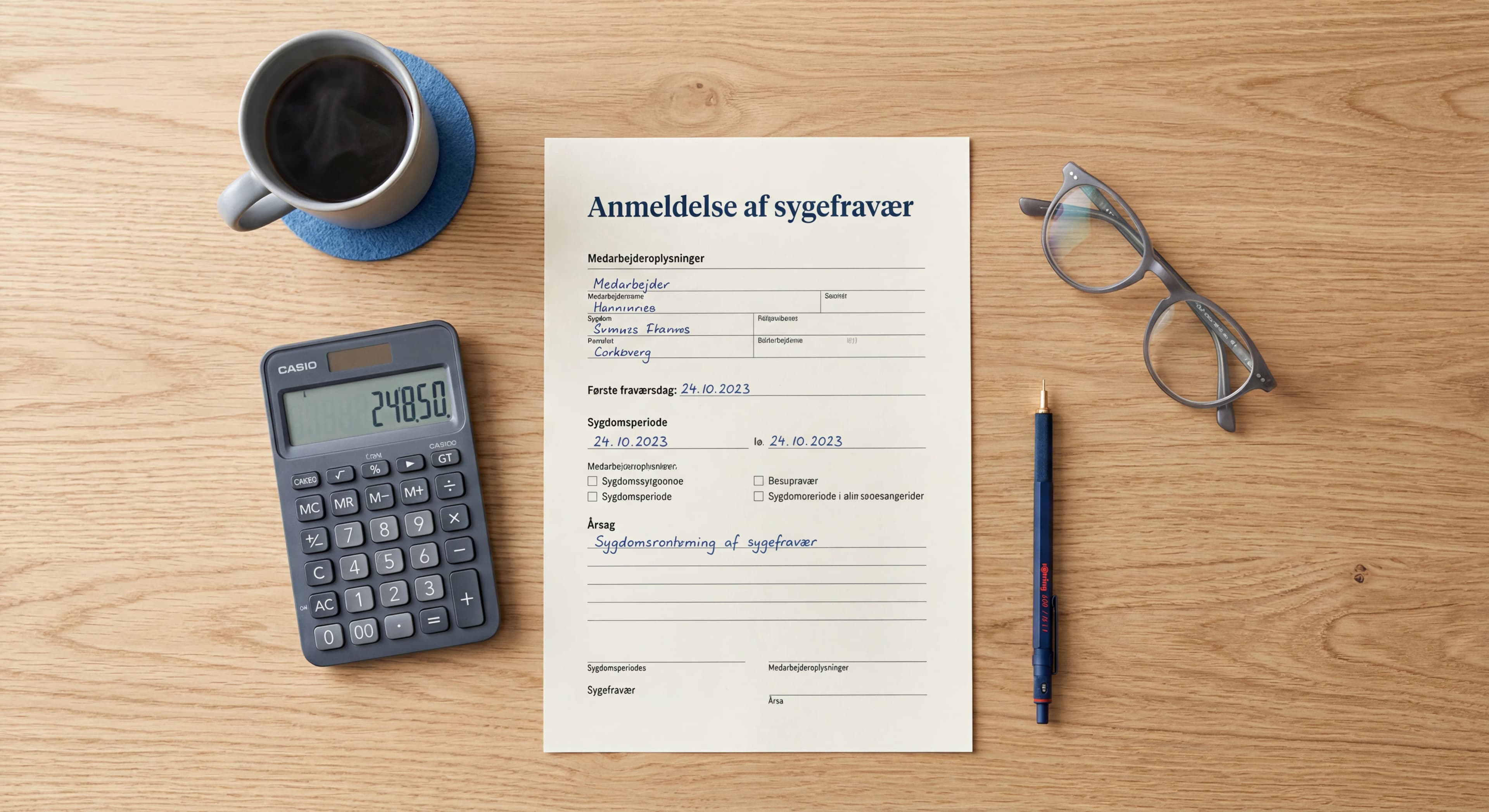 Sygefravær - jura og dagpenge